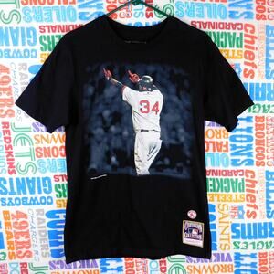 Mitchell & Ness Boston Red Sox David Ortiz Pointing T Shirt Size M Cooperstown